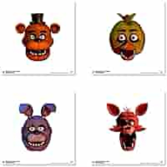Toys | Five Nights At Freddys 24 Temporary Tattoos New | Poshmark